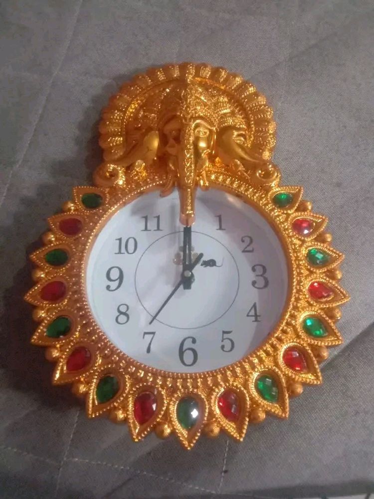 Ganesh ji wall clock