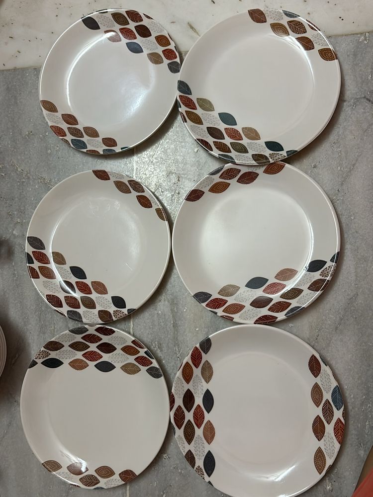 Brand new melamine serving plates