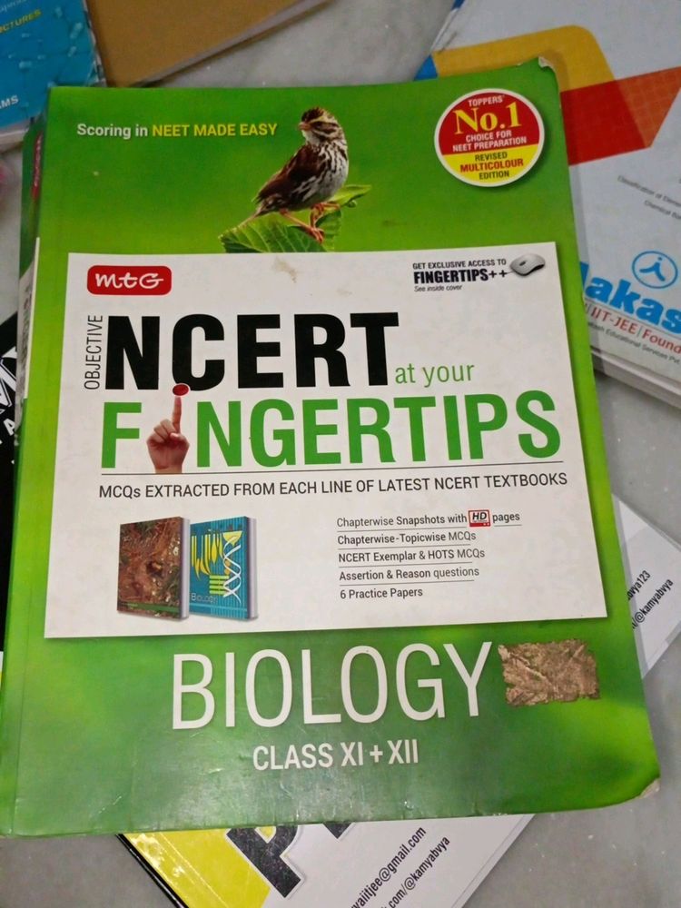 Ncert Fingertips Biology