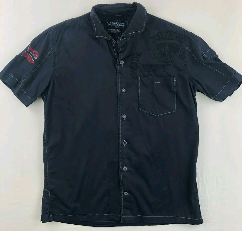 Navy Blue Shirt