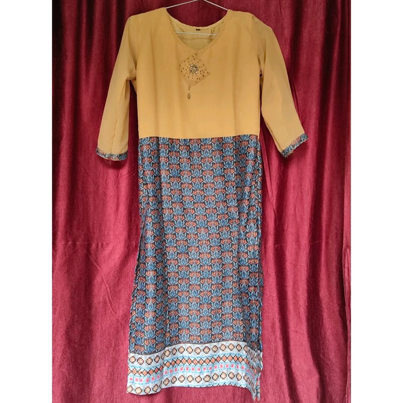 Yellow Kurti