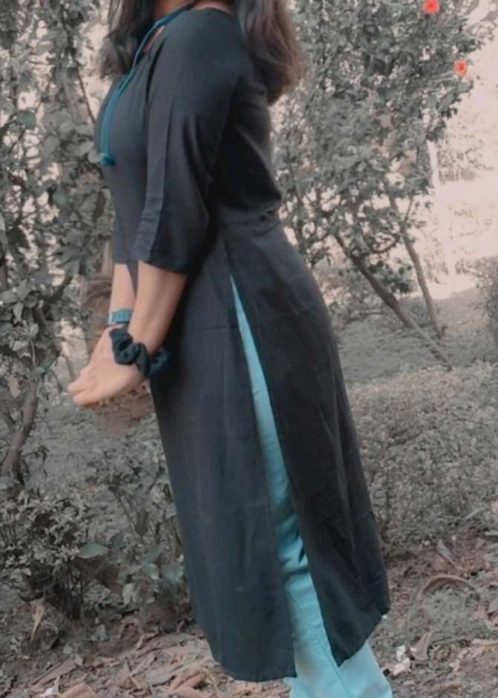 Z Black Kurta