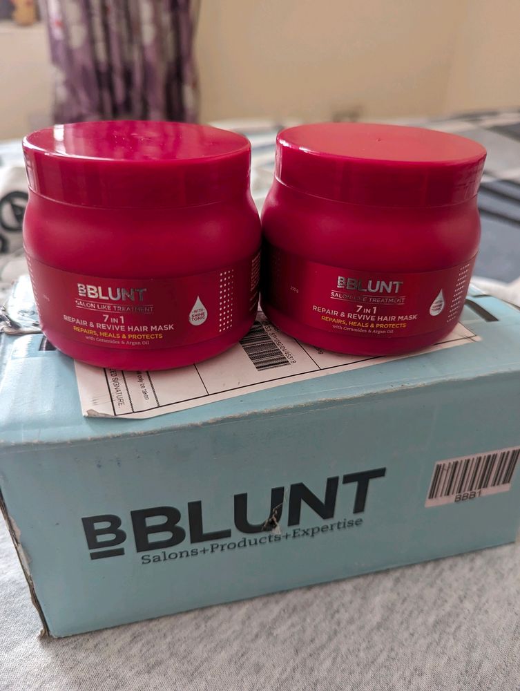 BBLUNT repair and revive hair mask