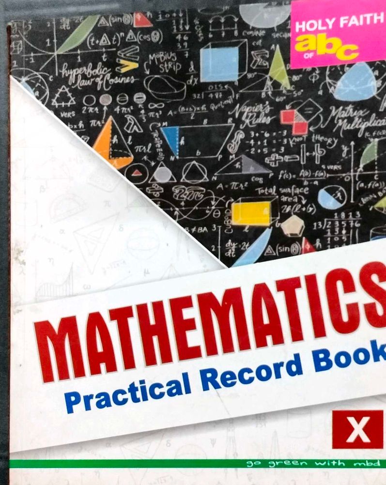 Mathematics Practical Record Book