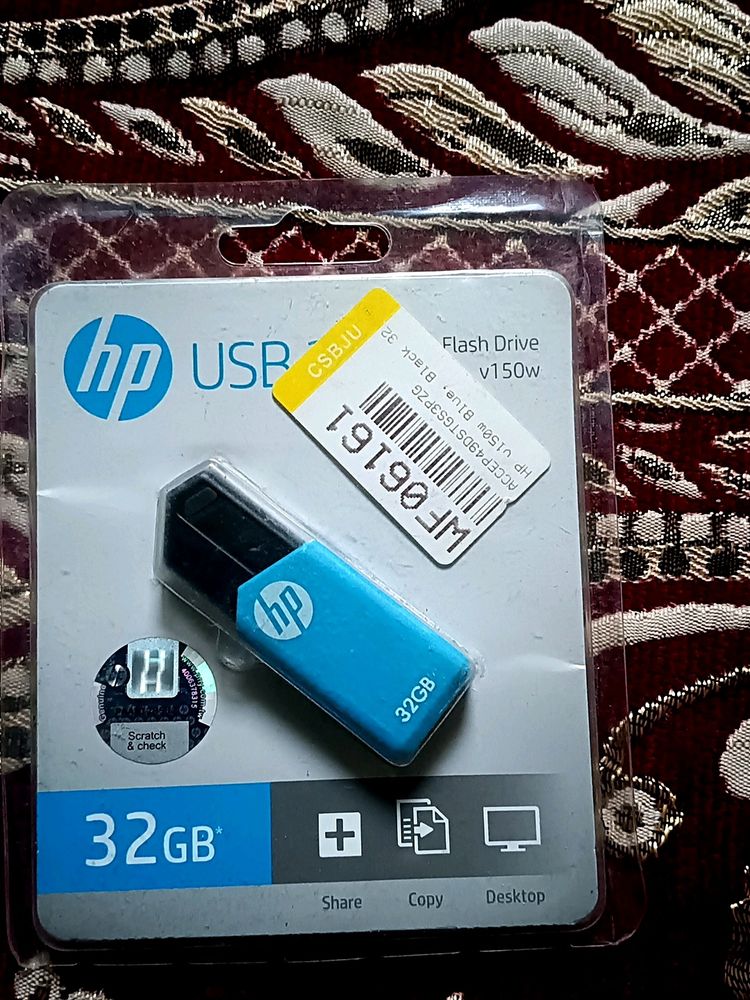 HP 32GB USB PENDRIVE