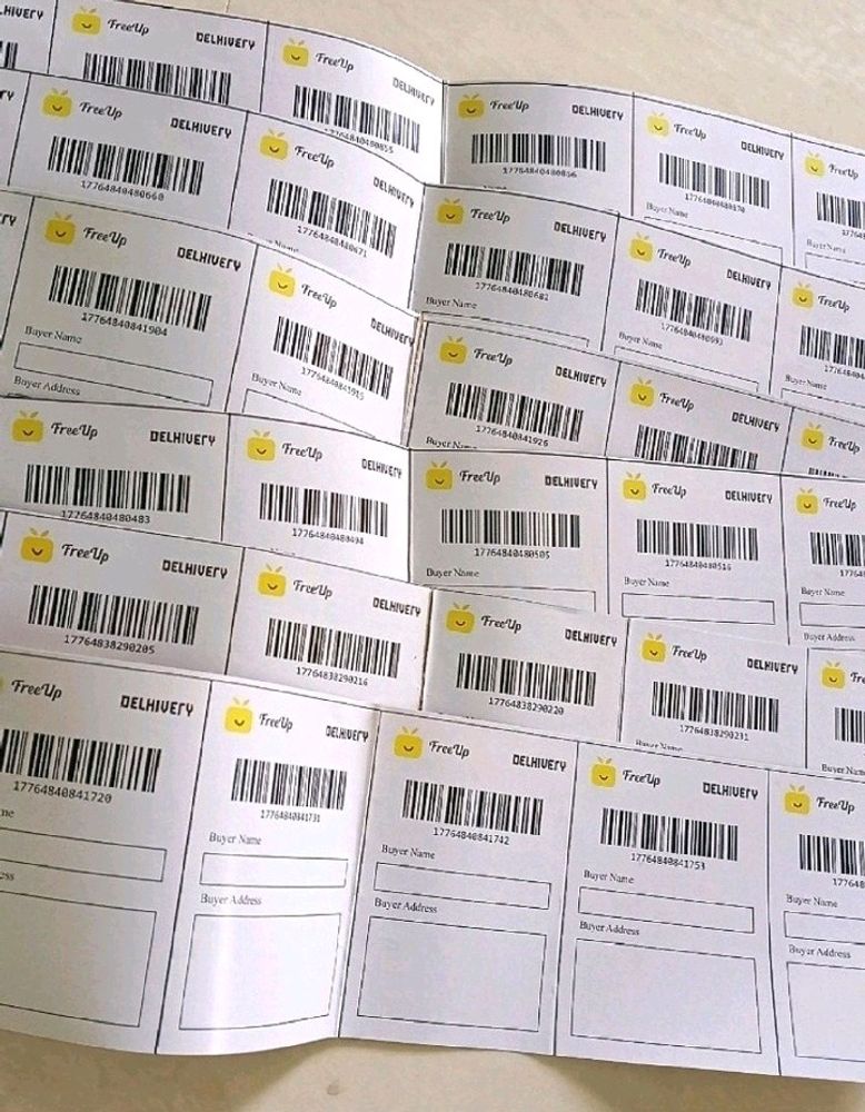 100 SHIPPING LABELS 30₹ OFF ON DELIVERY