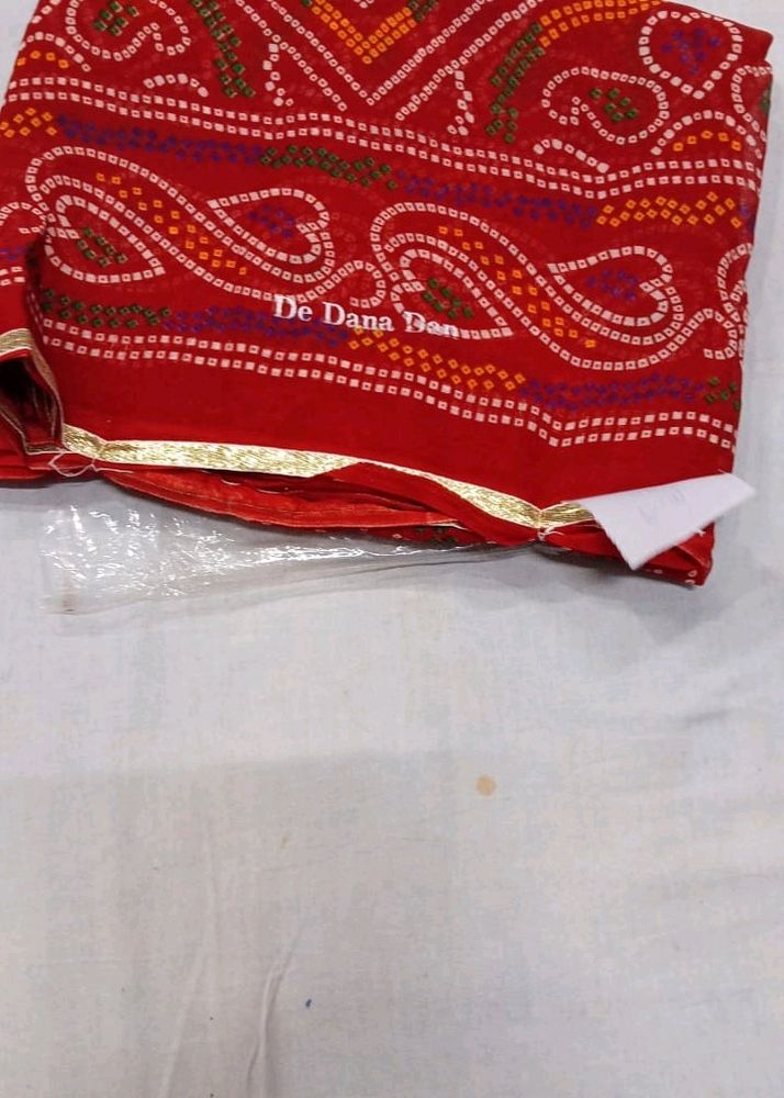 Chundari Saree For Pooja Purpose