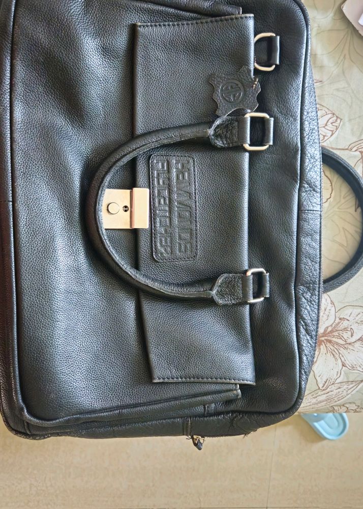 Pure Leather Laptop Bag