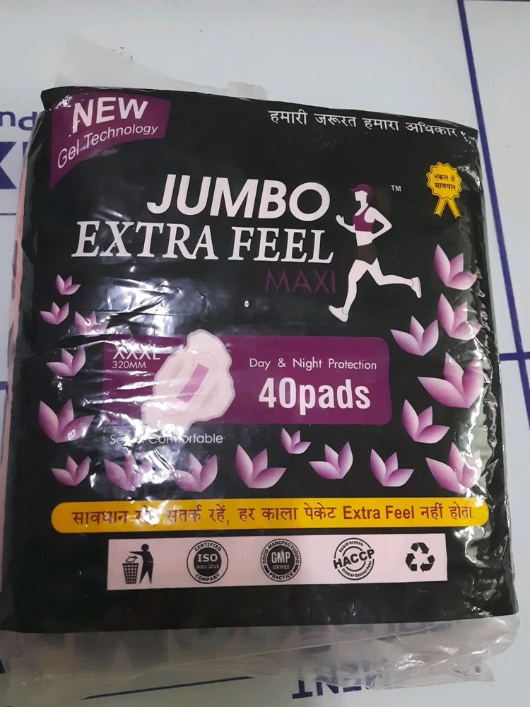 💥 Jumbo Extra Feel Maxi Xxxl 40pads