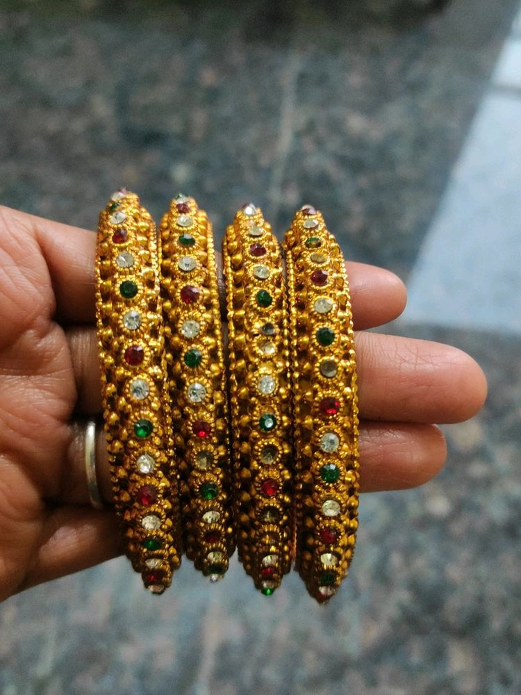 Gold Plated Bangles