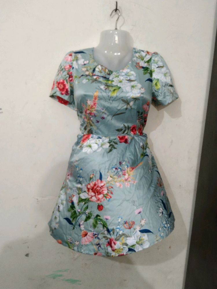 Flower Print Dress