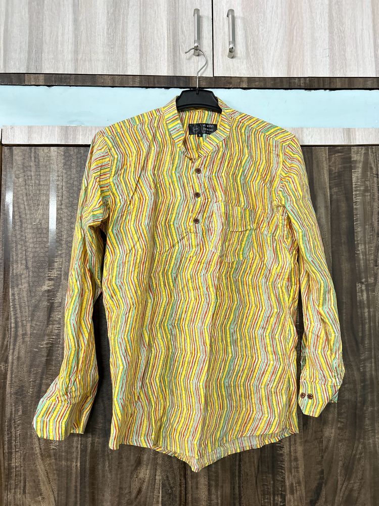 Sanganeri Print Shirt