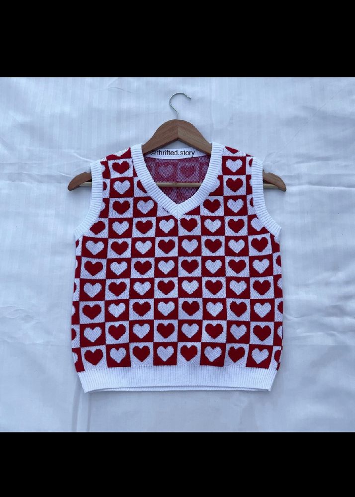 Heart Love-Red Vest ❤️