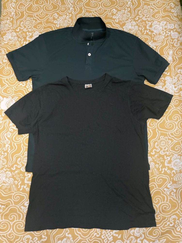 2 Pair Of Black Tshirt