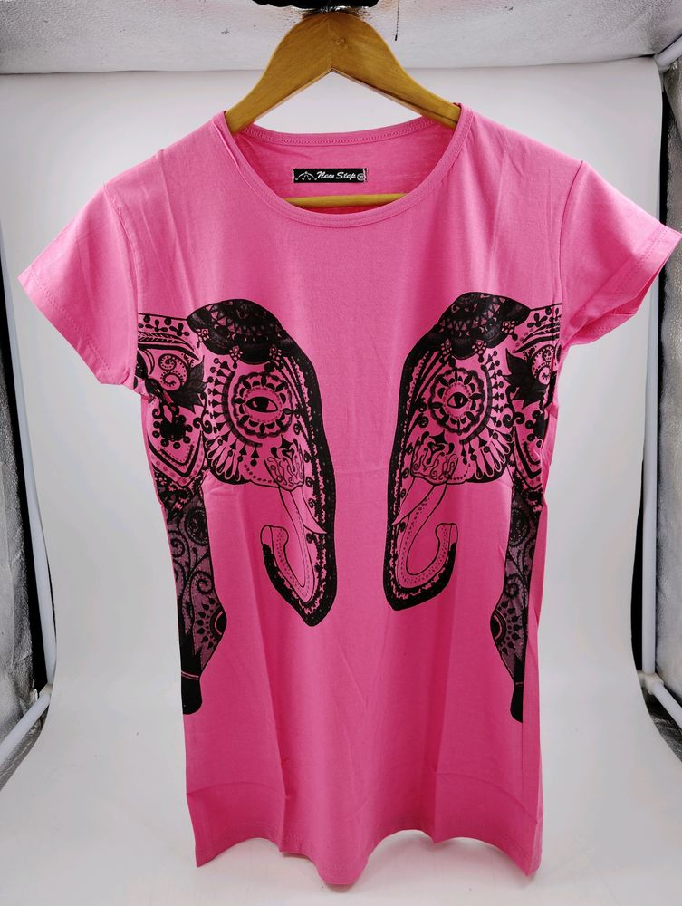 Long Tshirt(Pink)