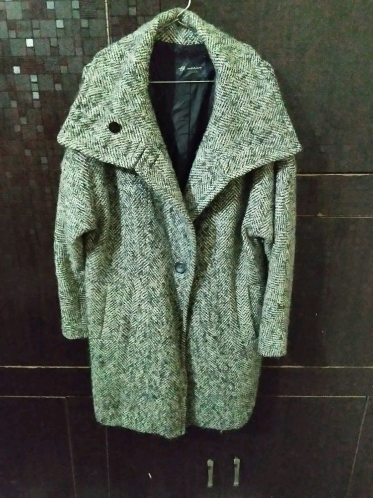 Grey Colour Overcoat