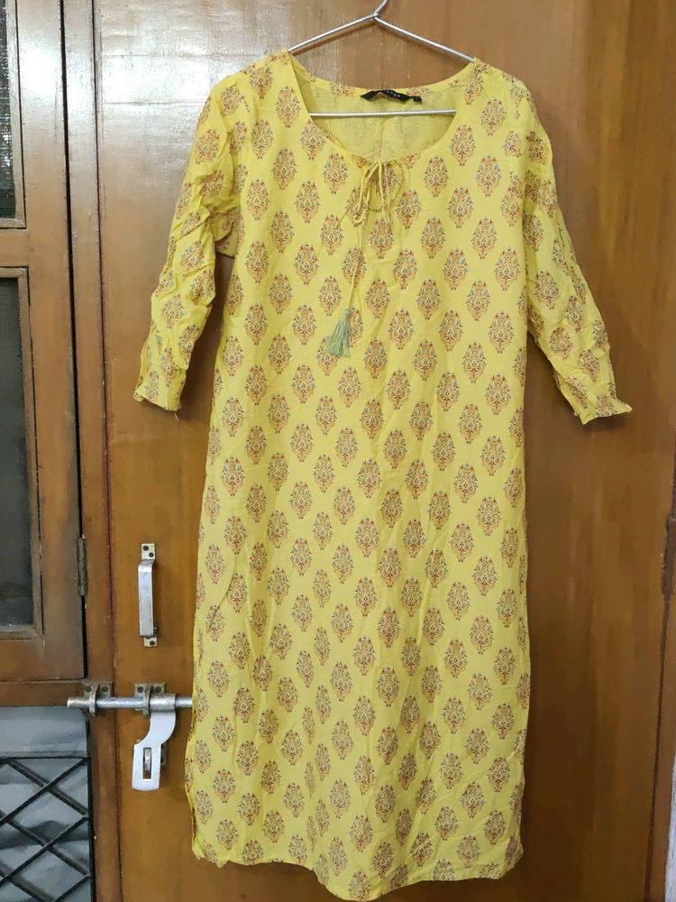 Lime Green Kurti