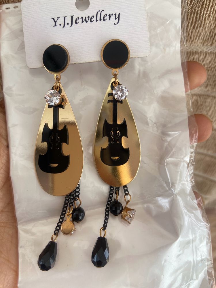 Guitar Design Earings