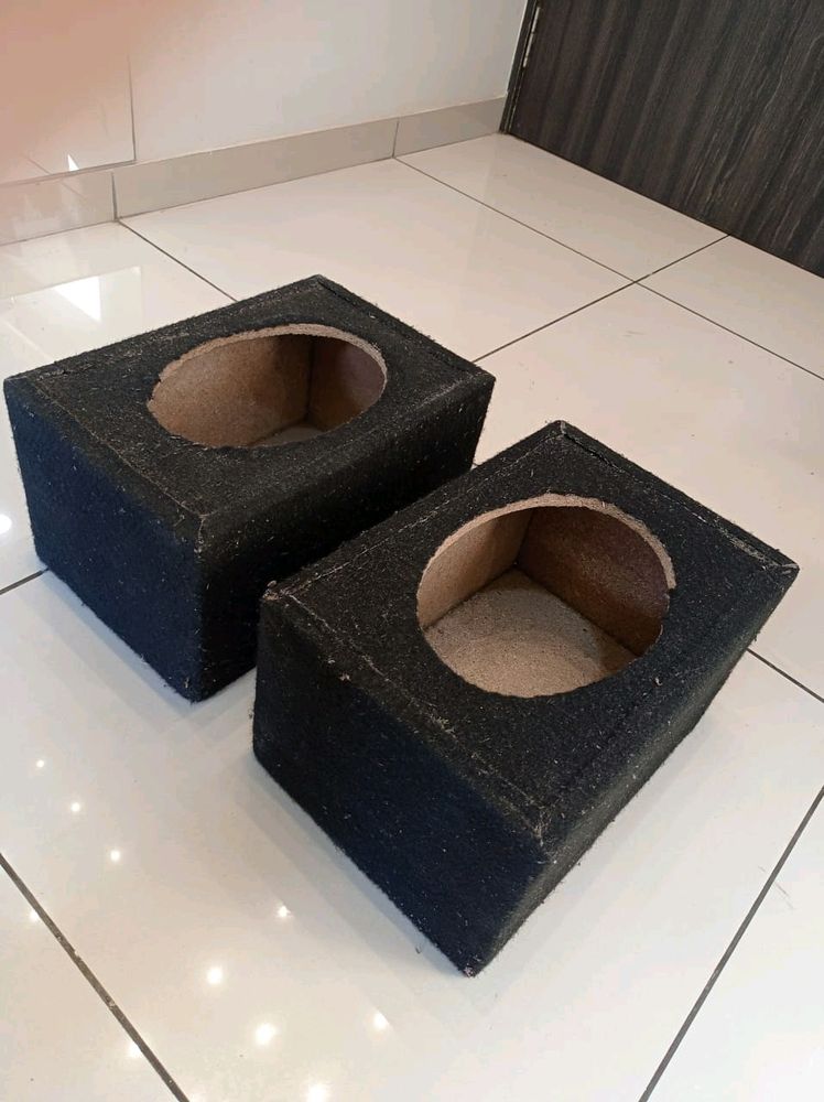 Speaker Box For Oval Speakers MDF set Only 1