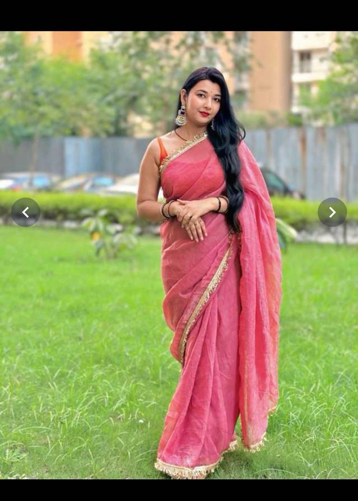 Totally New Saree With Unstitched Blouse