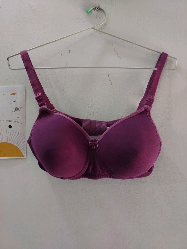 Purple Padded Bra