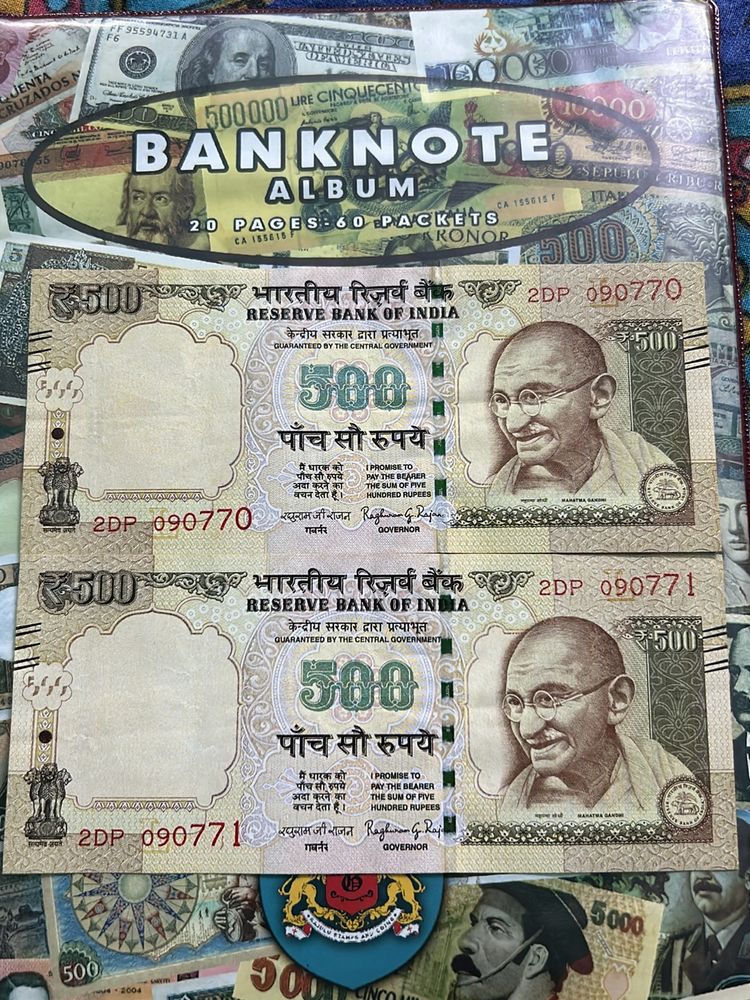 500rs Note Serial Number