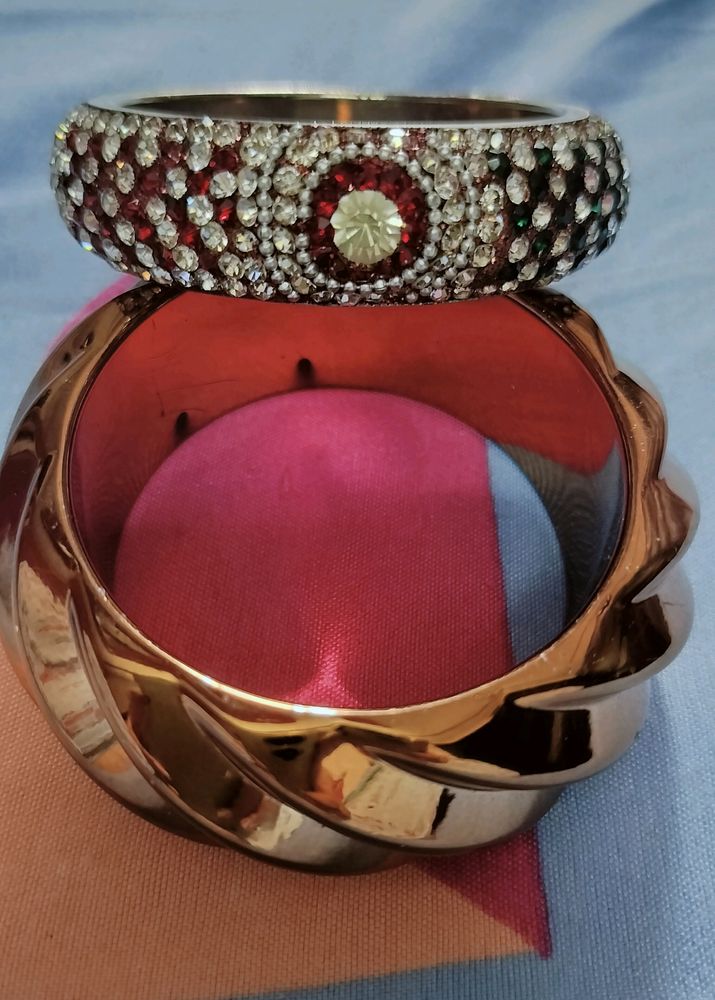 Fancy Bangles Set Of 2