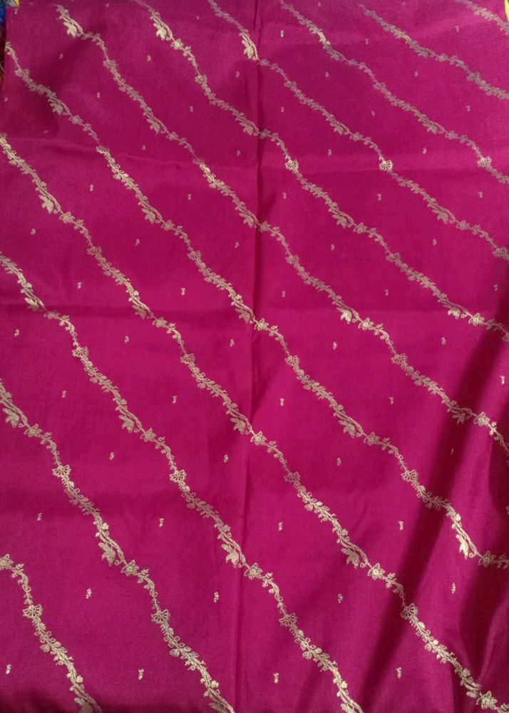 Maroon Silk Saree