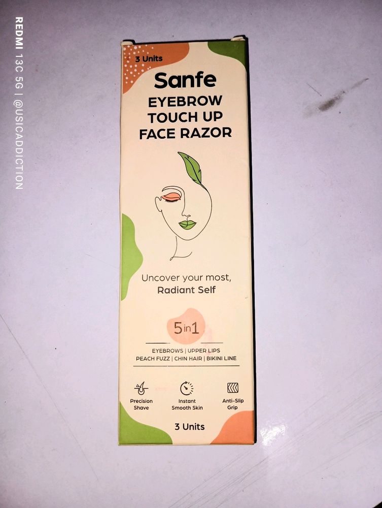 Sanfe EyeBrow Touch Up Razor (4 Units)