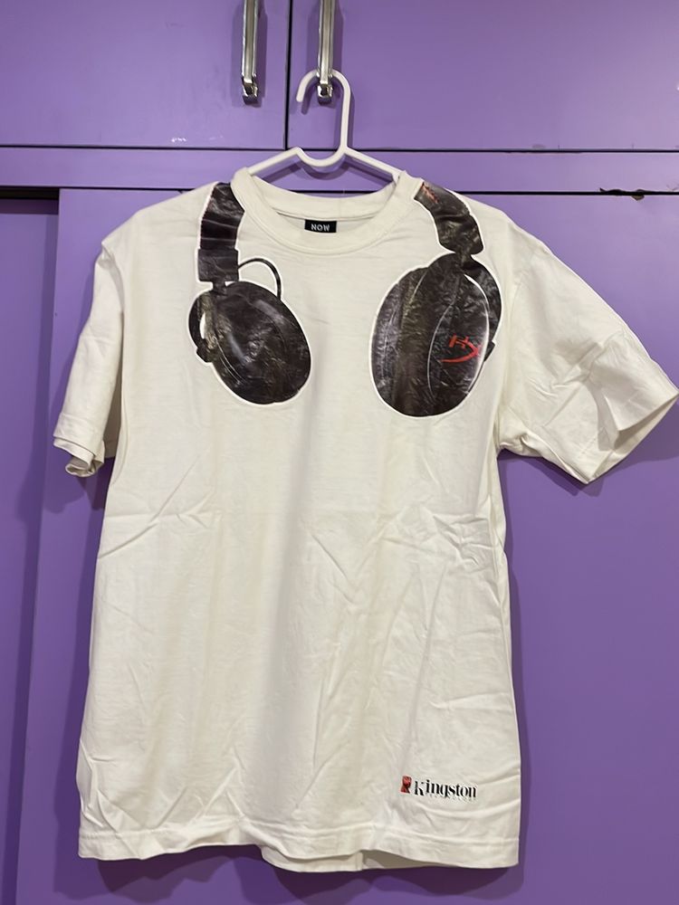 Oversize Headphone T Shirt