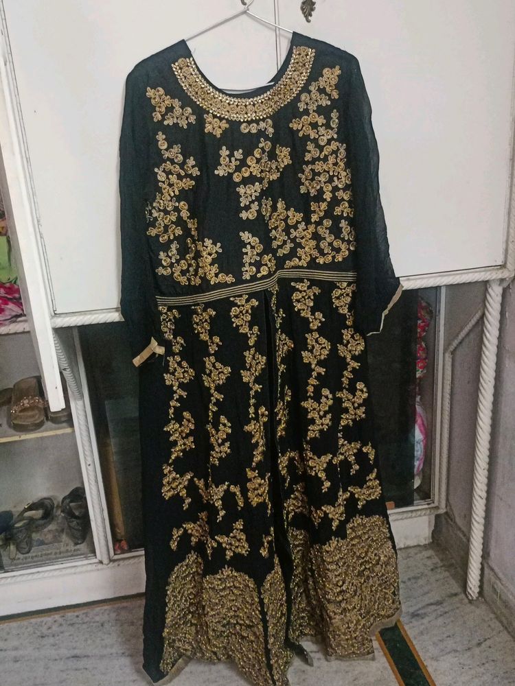 Duppata And Front Open Stylish Kurti