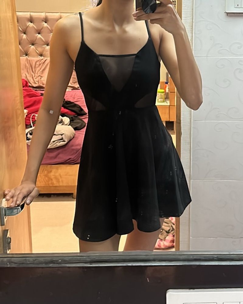 Black Skater Dress