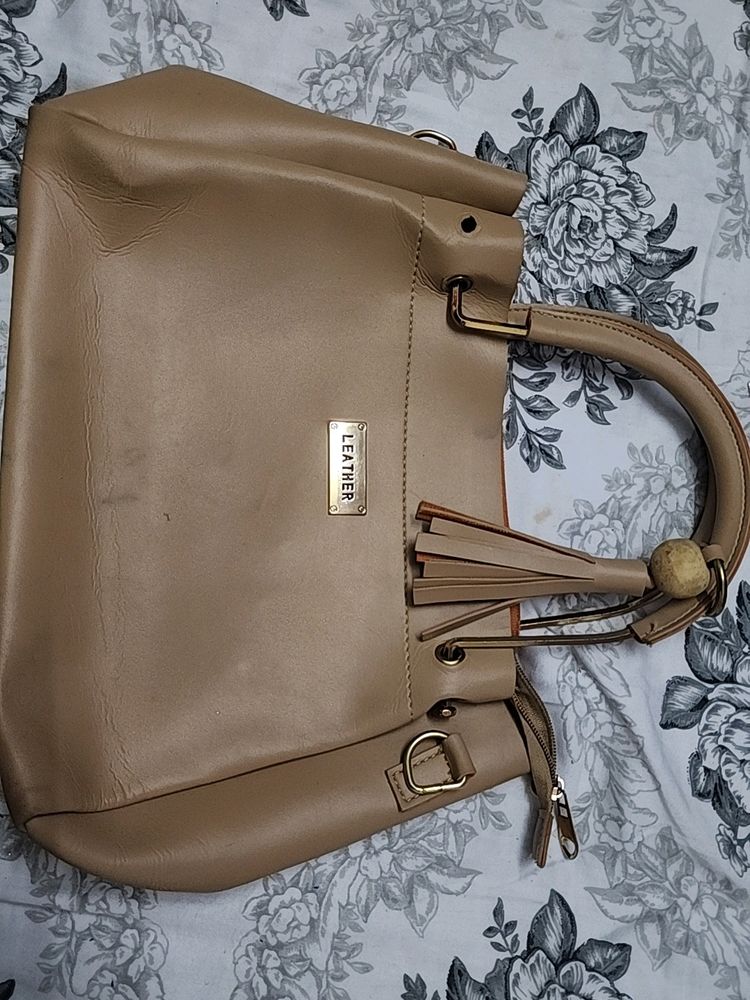 Tan Handbag