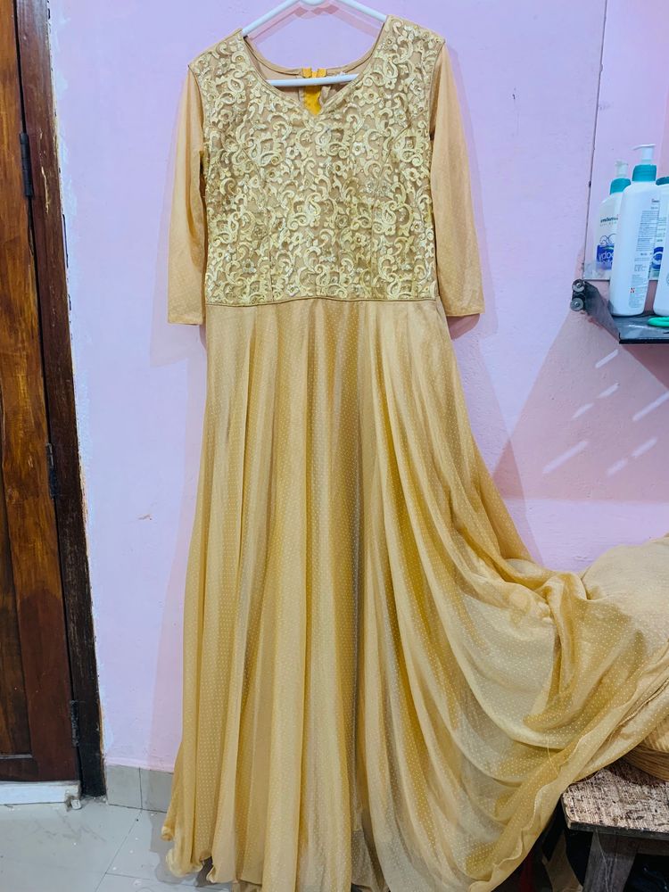 Golden Heavy Frock