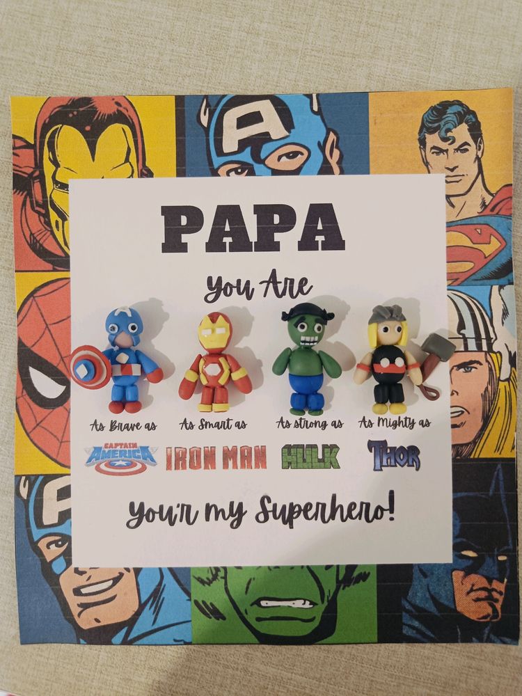 Avengers Theme Father Gift