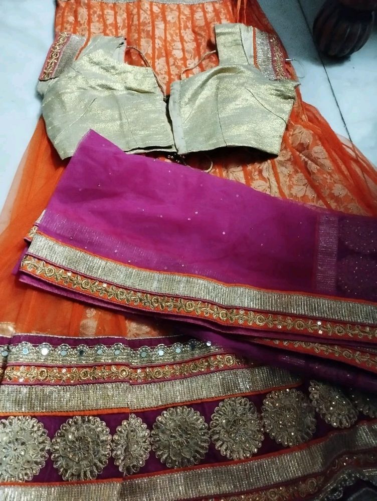 Lehnga Choli With Duppata