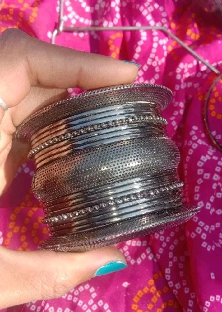 Silver Bangles