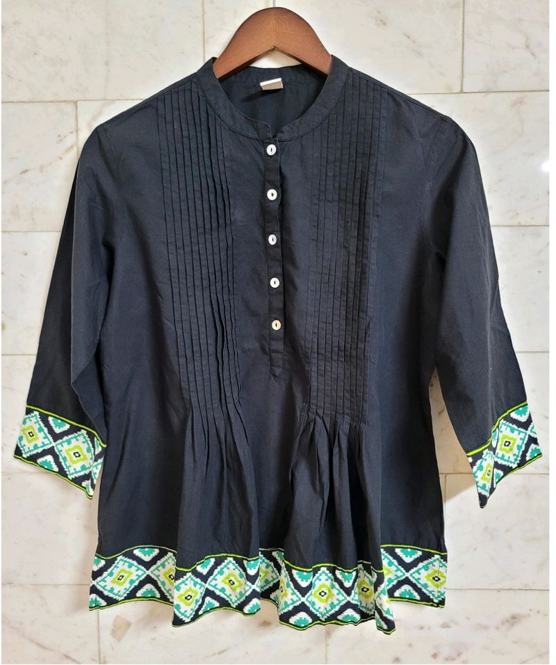 Black Short Kurti