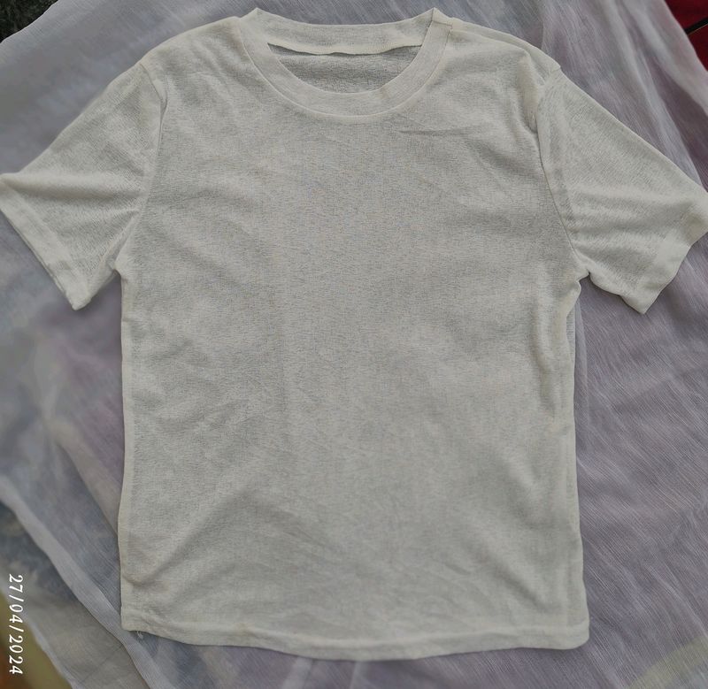 Regular  White T Shirt