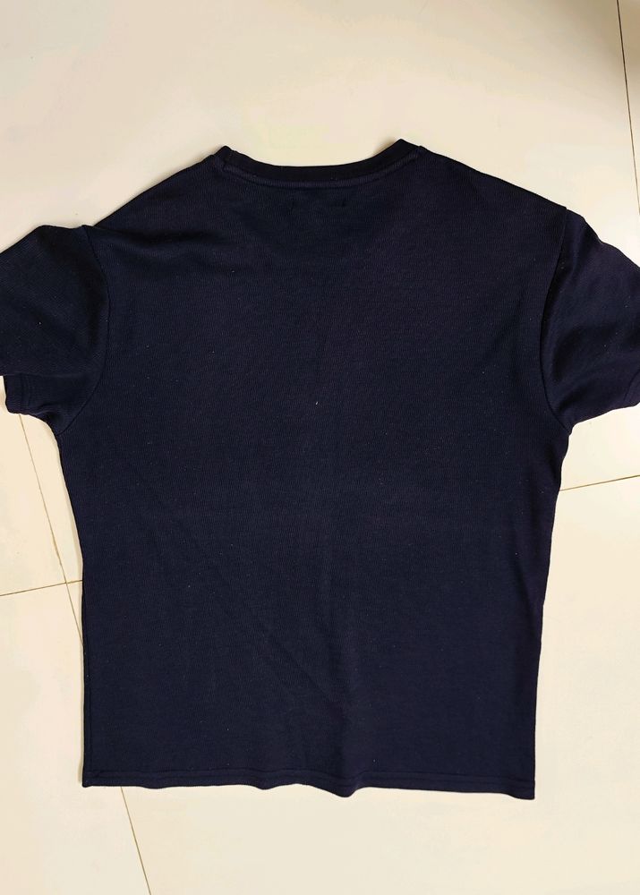 🔵Navy Blue Colour Branded T Shirt👕