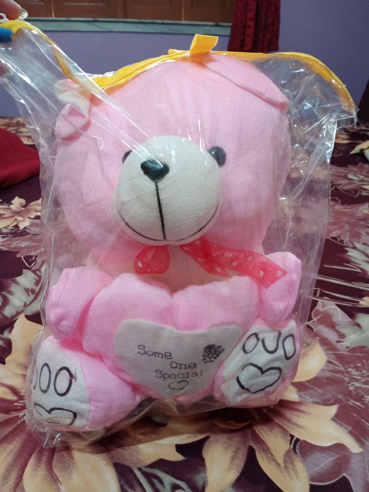 New Baby Pink Teddy Bear