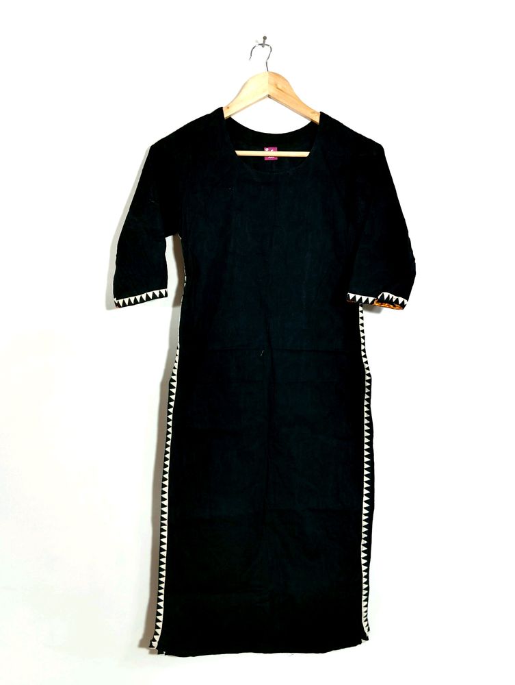 Black Casual Kurta (Women)