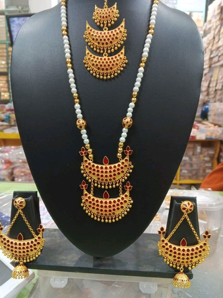 junbiri set/assamese traditional jewelry