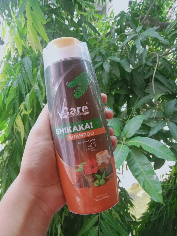 Sealed Shampoo Vcare Shikakai For Smooth Hair