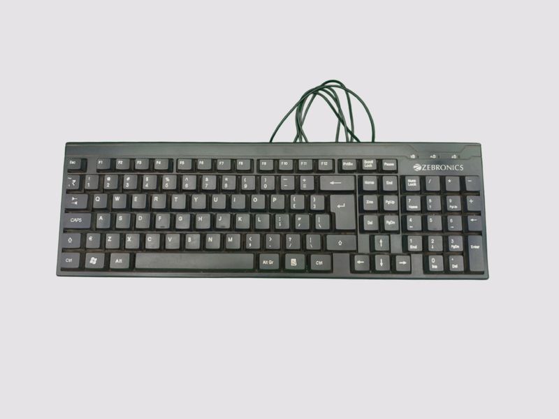 Zebronics keyboard USB K25 With Free OTG