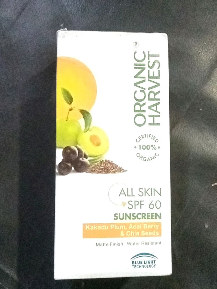 Organic Harvest Spf 60 Sunscreen