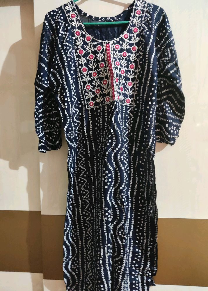 Bandhani Kurti For Women....