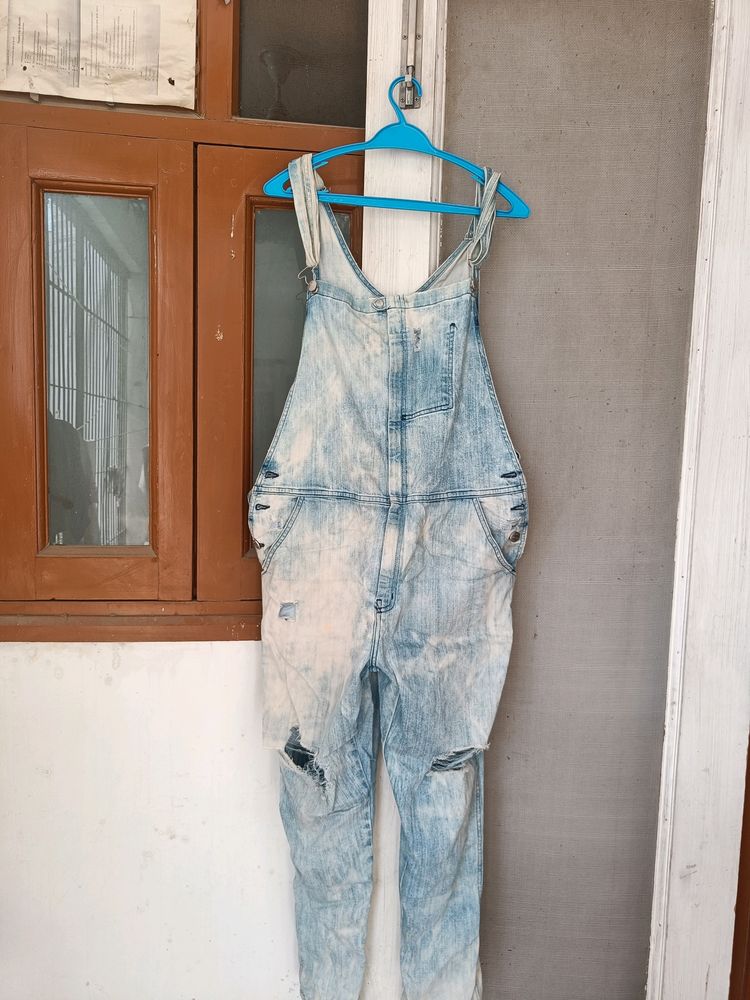 Denim Dungaree For Women