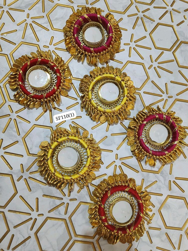 Set Of 6 Diya