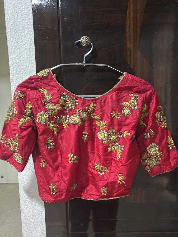 Hand Work Sabyasachi Blouse